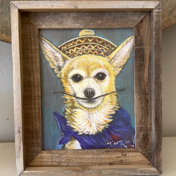 Original Chihuahua Painting - Picture 1 of 4